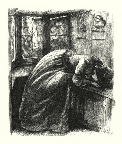 Mariana - John Everett (after) Millais