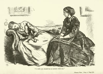 Illustration pour Phineas Finn par Anthony Trollope - John Everett Millais