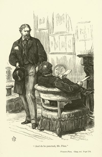 Illustration pour Phineas Finn par Anthony Trollope - John Everett Millais