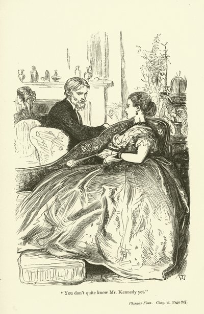 Illustration pour Phineas Finn par Anthony Trollope - John Everett Millais