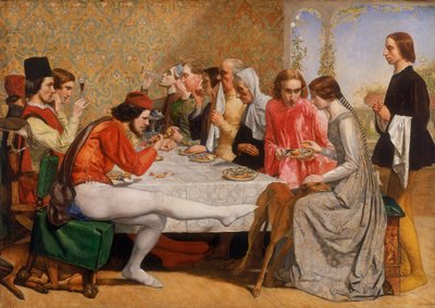 Lorenzo et Isabella - John Everett Millais