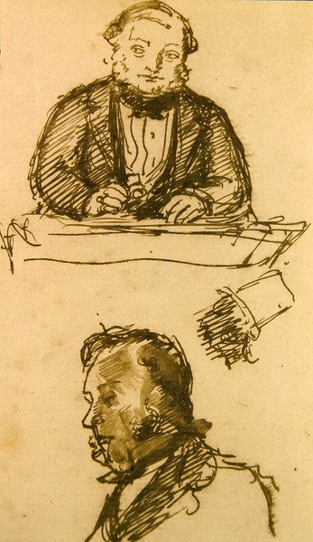 Le commissaire-priseur - John Everett Millais