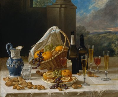 Nature morte au déjeuner - John F. Francis