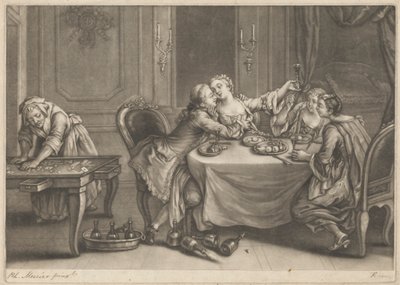 Le Fils Prodigue avec des Prostituées - John Faber the younger