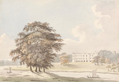 La Tamise avec la maison Sion - John Fisher