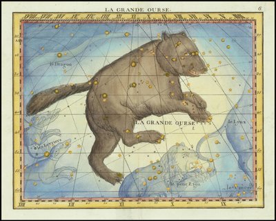 1776 - John Flamsteed - La Grande Ourse (Ursa Major) - John Flamsteed