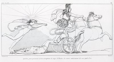 Apollon, dieu du Soleil, pour préserver le corps d