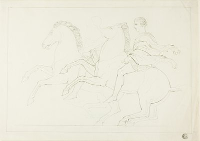 Copie du Calvaire de la frise du Parthénon - John Flaxman