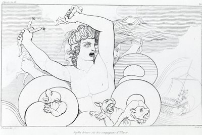 Épisode de Charybde et Scylla : six compagnons d