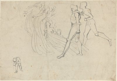 Étude pour Le Voyage du Pèlerin (?) - John Flaxman