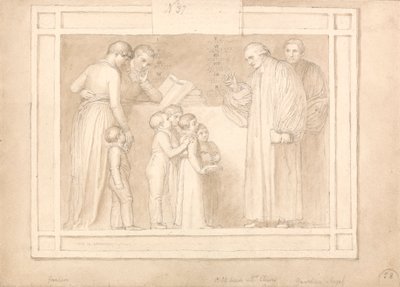 Étude pour un monument au révérend John Clowes - John Flaxman