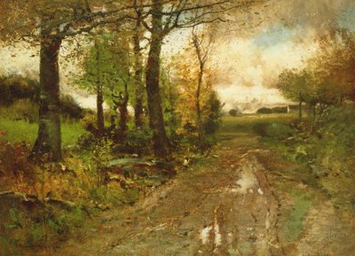 Route à travers les bois - John Francis Murphy