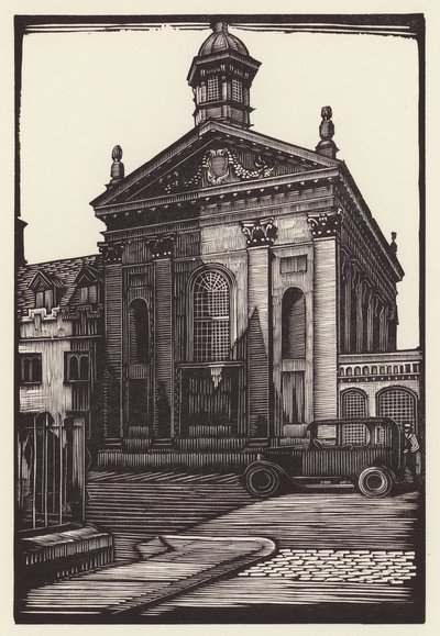 Cambridge : Pembroke (gravure sur bois) - John Frederick Greenwood