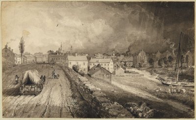 Ville industrielle du Connecticut - John Frederick Kensett