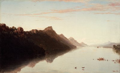 Vue sur le Mississippi supérieur - John Frederick Kensett