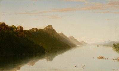Vue sur le haut Mississippi - John Frederick Kensett