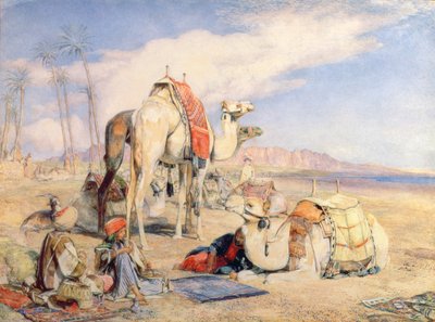 Une Halte dans le Désert - John Frederick Lewis