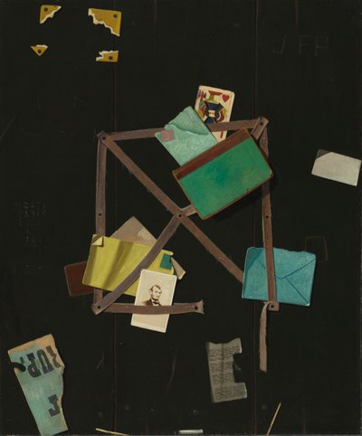 Porte-cartes avec un valet de cœur, vers 1895 - John Frederick Peto