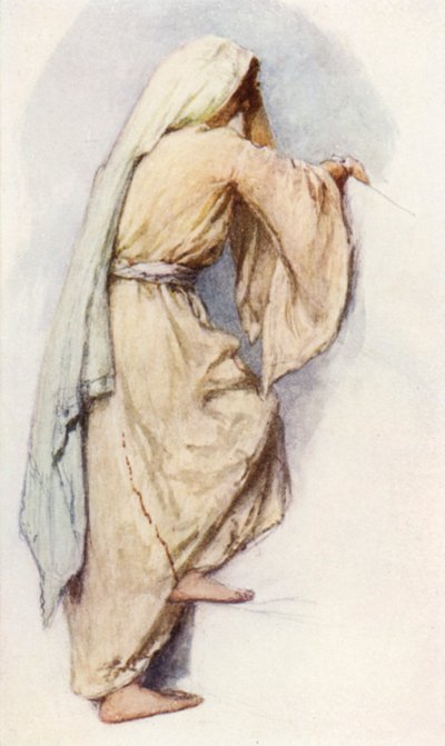 Étude pour la robe de fête des femmes syriennes - John Fulleylove