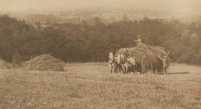 Chargement du foin,1890-1900 (photo) - John G. Bullock