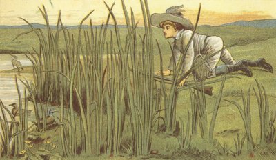 Garçon chassant le canard - John George (after) Sowerby