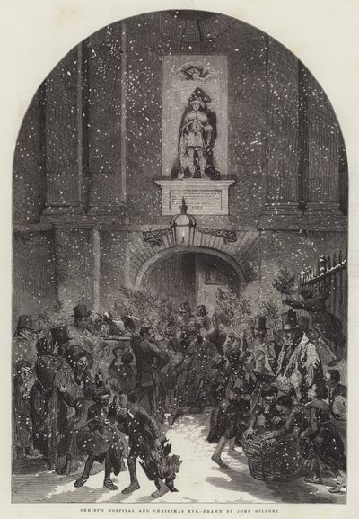 Hôpital du Christ et veille de Noël - John Gilbert
