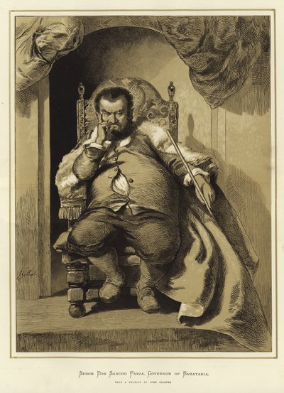 Señor Don Sancho Panza - John Gilbert