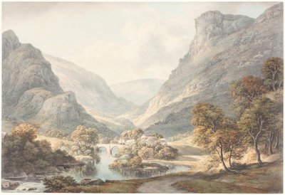 Vue de Dovedale - John Glover