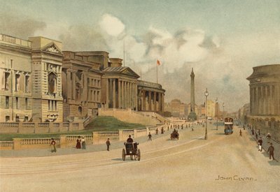 Liverpool : William Brown Street, École technique, Musée et Bibliothèque gratuite - John Glynn