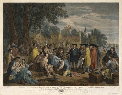 Traité de William Penn avec les Indiens, 1775 - John Hall