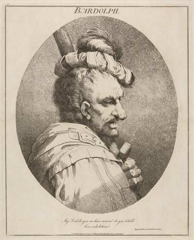 Bardolph, "Henry IV", Partie II, Acte II, Scène IX - John Hamilton Mortimer