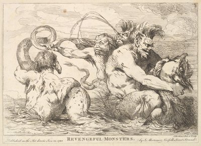 Monstres vengeurs, 25 janvier 1780 - John Hamilton Mortimer