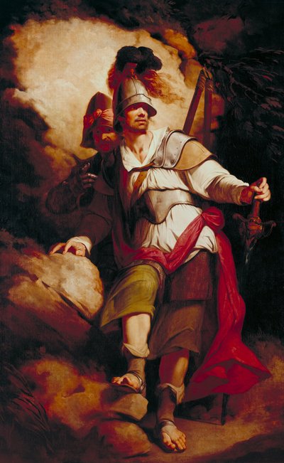 Sir Arthegal, le chevalier de la justice, avec Talus, l