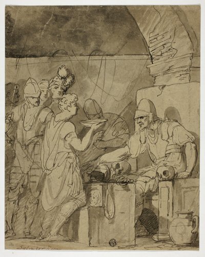 Les soldats se ressourcent - John Hamilton Mortimer