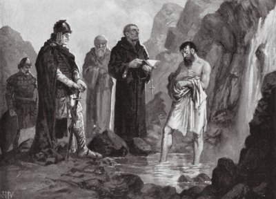 Baptême de Boris I, 864 - John Harris Valda