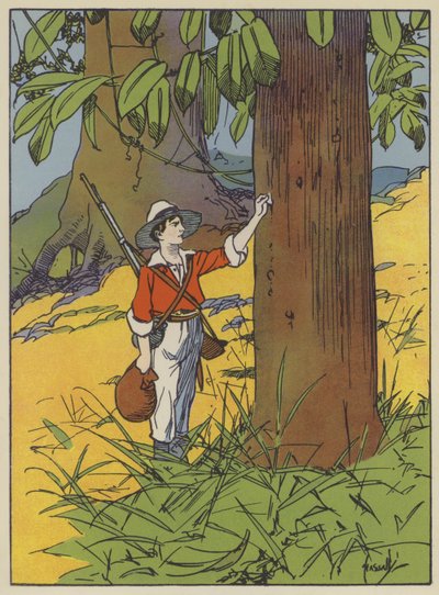 Illustration pour Robinson Suisse - John Hassall