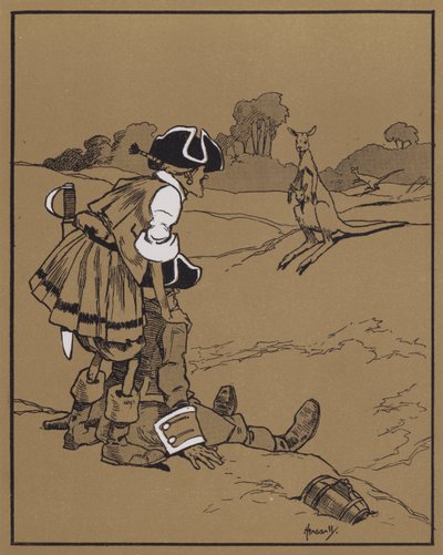 La découverte du kangourou - John Hassall