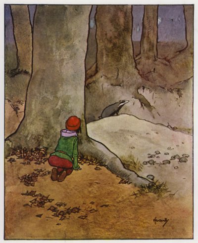 Le blaireau - John Hassall