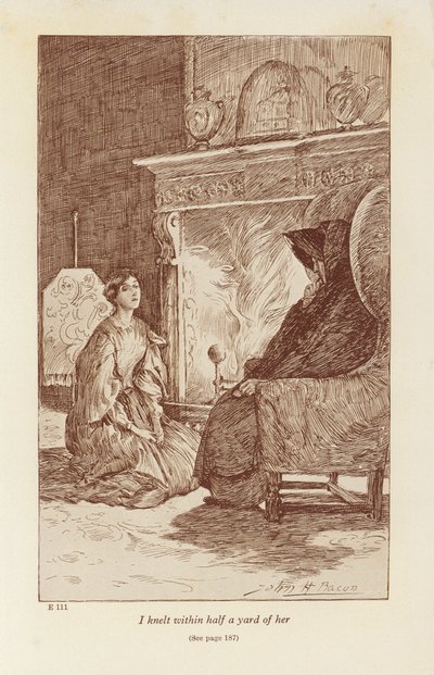 Illustration pour Jane Eyre par Charlotte Brontë - John Henry Frederick (after) Bacon