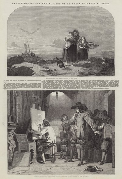 Exposition de la Nouvelle Société des Peintres en Aquarelle - John Henry Mole