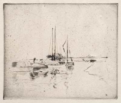 Près de Dordrecht - John Henry Twachtman