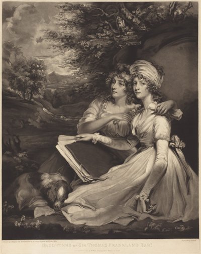 Filles de Sir Thomas Frankland, baronnet (Les sœurs) - John Hoppner