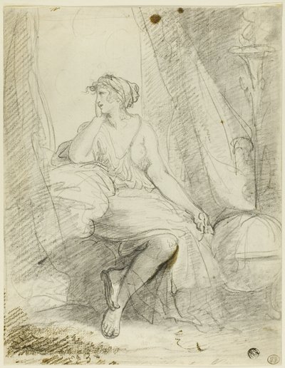 Femme assise - John Hoppner