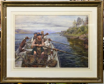 Ramer vers la lande - John Isaac Richardson