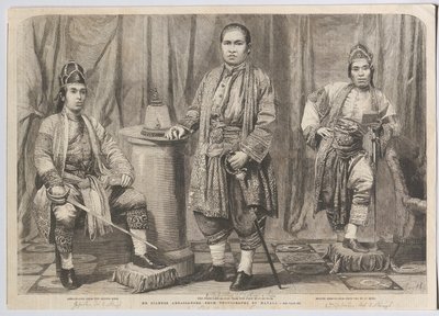 LEURS (sic !) AMBASSADEURS SIAMOIS. - John Jabez Edwin Mayall