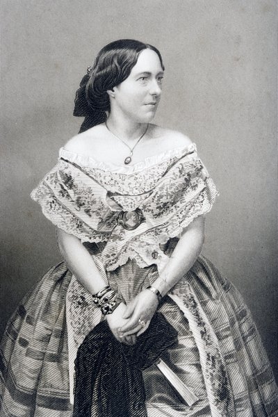 Clara Novello (1818-1908) gravée par D.J. Pound d