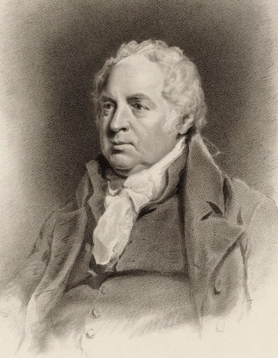 Portrait du violoniste et compositeur William Shield - John Jackson