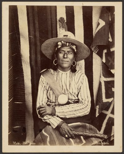 Cavalier postal Moki - John K. Hillers