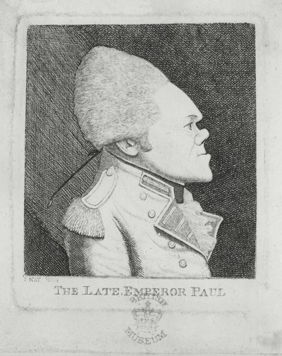 Empereur Paul de Russie - John Kay