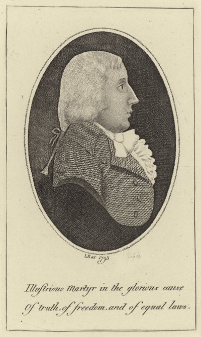 Portrait de Thomas Muir - John Kay